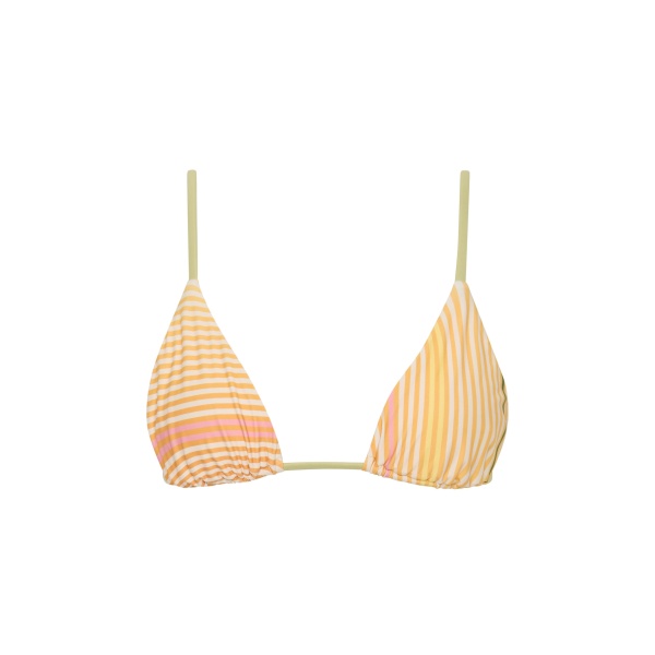 SIR the Label Calypso String Triangle Top in Sorbet Stripe | Bikini | Luxury Shoes 