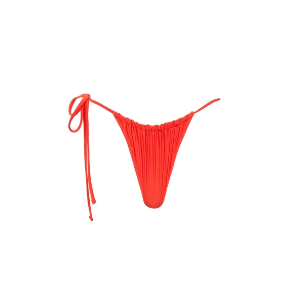 Clarita String Brief in Tangerine