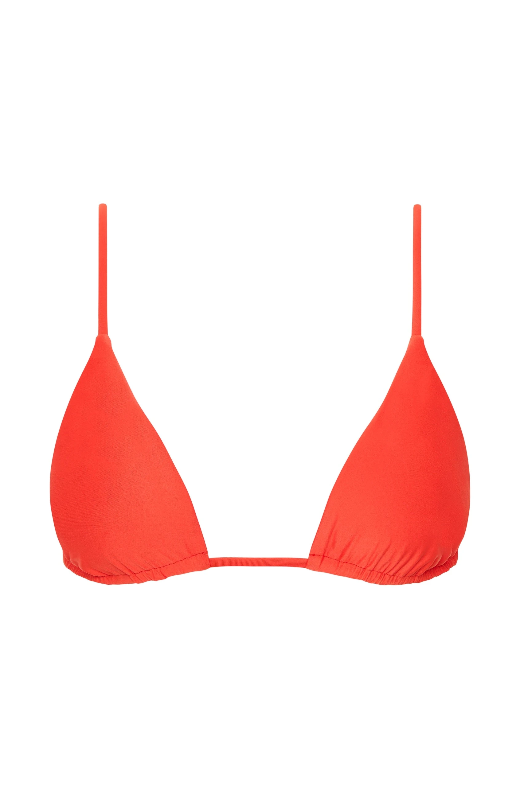 SIR the Label Clarita String Triangle Top in Tangerine SIR the Label Clarita String Triangle Top in Tangerine | Bikini | Luxury Shoes