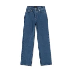 SIR the Label Classic Straight Leg Jean in Light Indigo | Denim | Luxury Shoes 