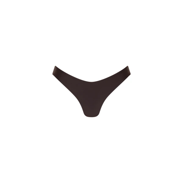 Cleo Shaped Brief in Carob