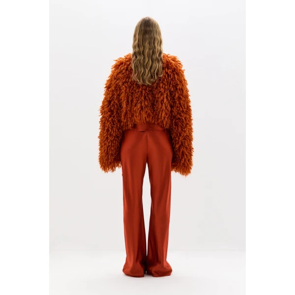SIR the Label Daisy Jacket in Burnt Orange | Jackets | Luxury Shoes 
