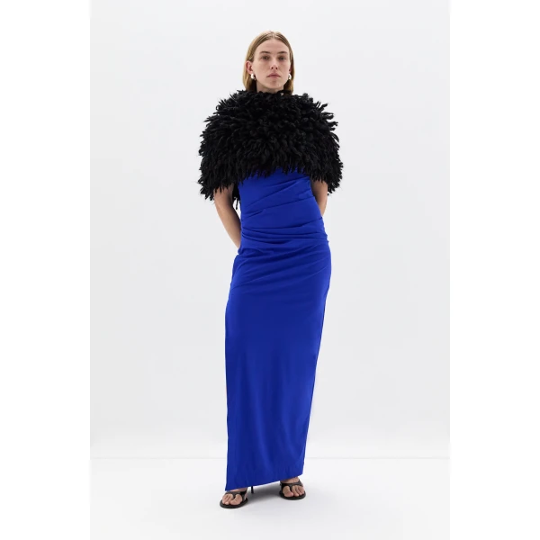 SIR the Label Daisy Snood in Black | Hats | Luxury Shoes 