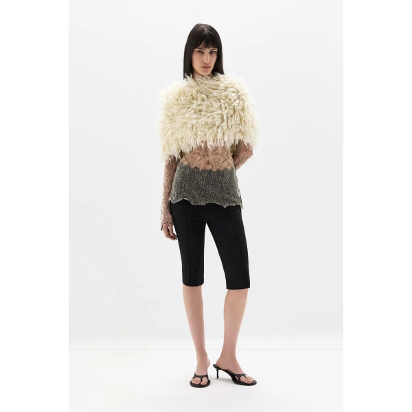 SIR the Label Daisy Snood in Cream | Hats | Luxury Shoes 