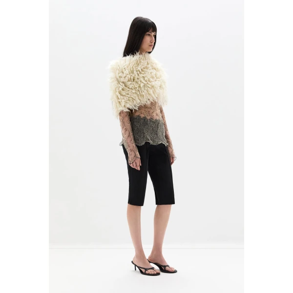 SIR the Label Daisy Snood in Cream | Hats | Luxury Shoes 