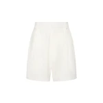 SIR the Label Dorian Tailored Short in Ivory | Shorts | Luxury Shoes 