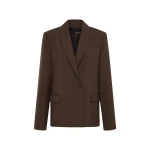 SIR the Label Dylan Blazer in Chocolate | Blazers | Luxury Shoes 