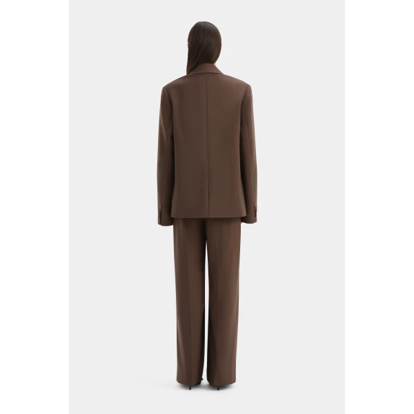 SIR the Label Dylan Blazer in Chocolate | Blazers | Luxury Shoes 