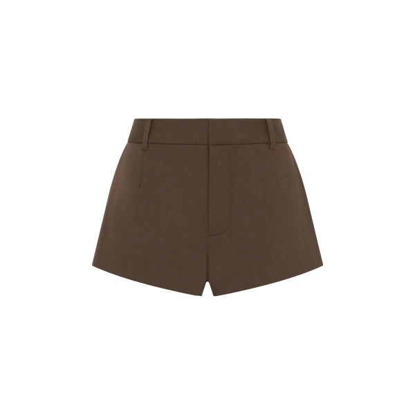 Dylan Mini Short in Chocolate