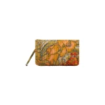 SIR the Label Eliana Pouch in Aliera Floral Mint | Clutch Bags | Luxury Shoes 