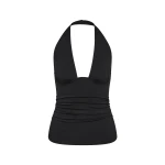 SIR the Label Elm Halter Top in Black SIR the Label Elm Halter Top in Black | Sleeveless | Luxury Shoes