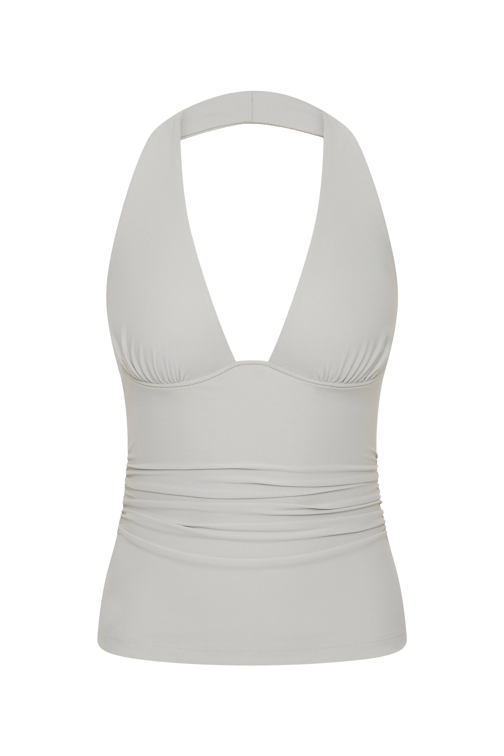 SIR the Label Elm Halter Top in Grey Blue SIR the Label Elm Halter Top in Grey Blue | Sleeveless | Luxury Shoes