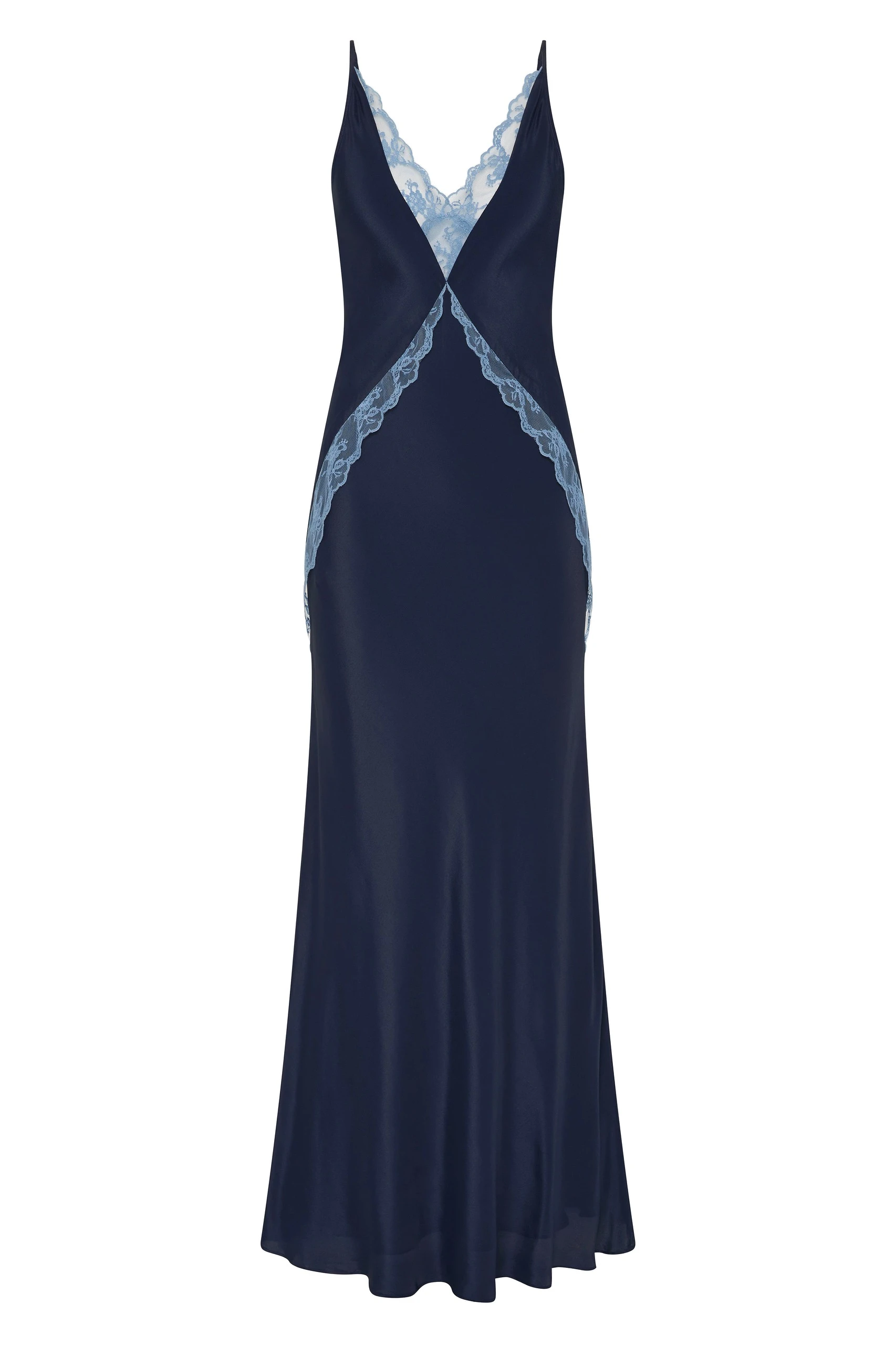 SIR the Label Elsie Lace Gown in Navy SIR the Label Elsie Lace Gown in Navy | Evening Gowns | Luxury Shoes