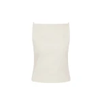 SIR the Label Elysee Open Back Top in Natural | Tops | Luxury Shoes 