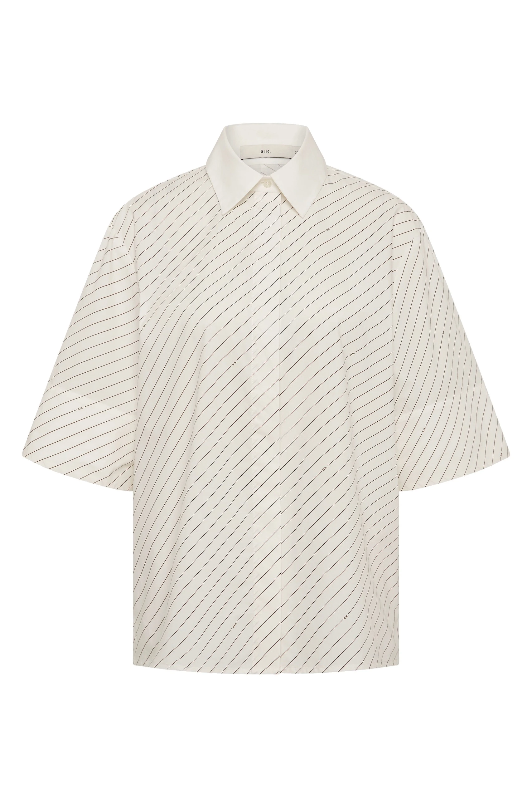 SIR the Label Emile Short Sleeve Shirt in SIR Stripe SIR the Label Emile Short Sleeve Shirt in SIR Stripe | Shirts | Luxury Shoes