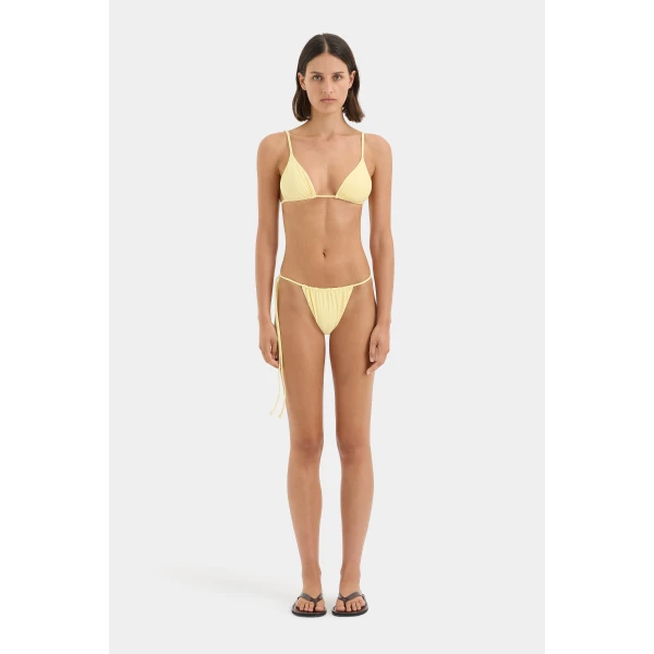 SIR the Label Emiliano String Brief in Limone | Bikini | Luxury Shoes 