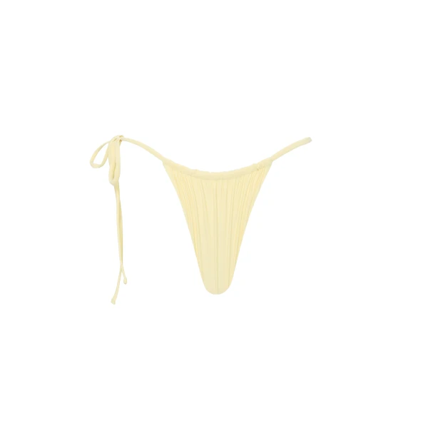 SIR the Label Emiliano String Brief in Limone | Bikini | Luxury Shoes 