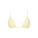 SIR the Label Emiliano String Triangle Top in Limone | Bikini | Luxury Shoes 