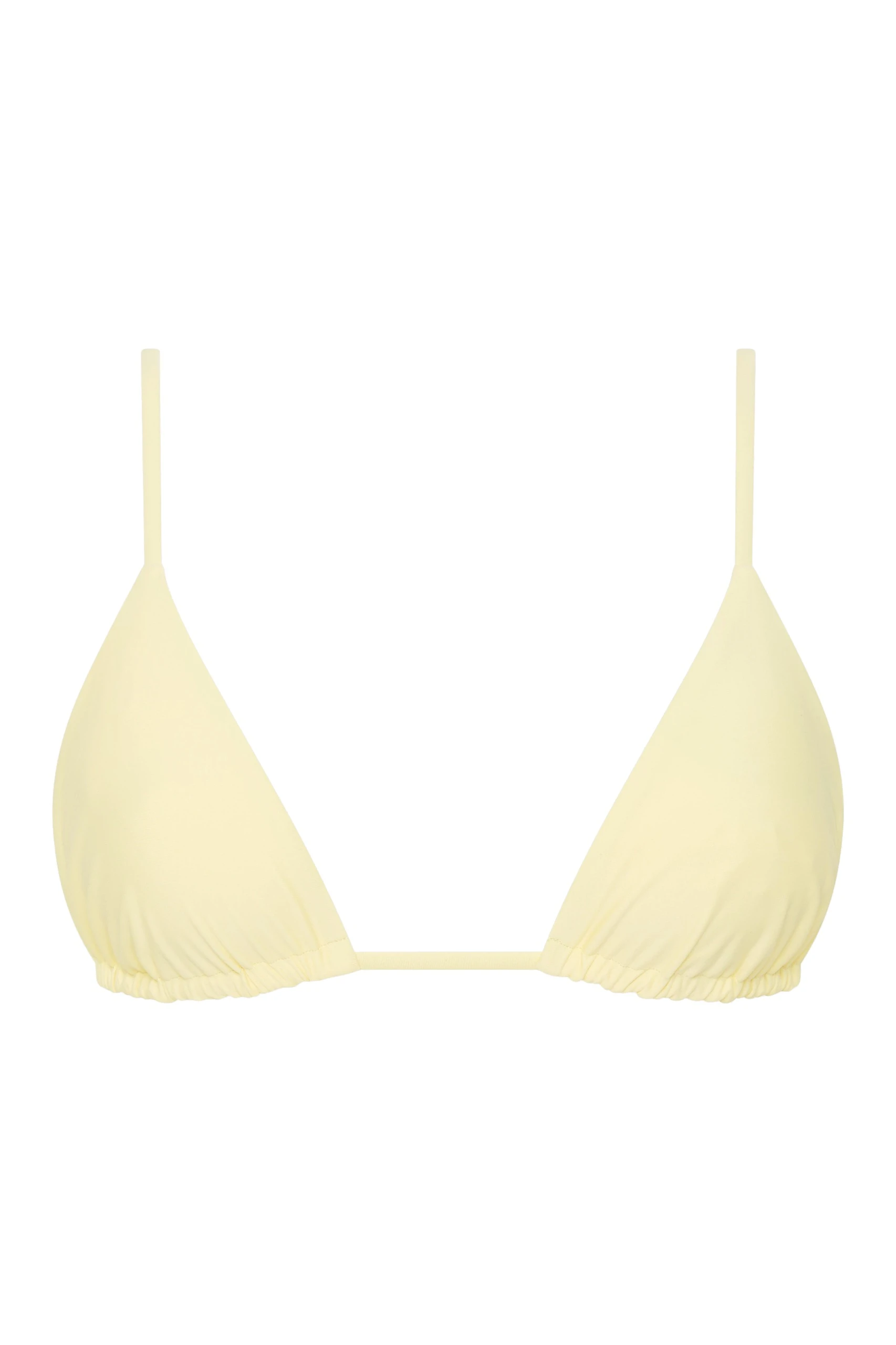SIR the Label Emiliano String Triangle Top in Limone SIR the Label Emiliano String Triangle Top in Limone | Bikini | Luxury Shoes