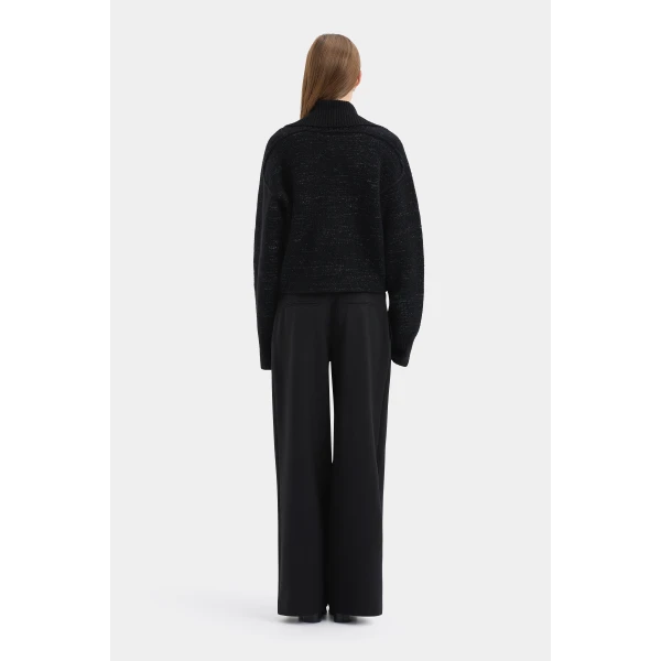 SIR the Label Fjord Sweater in Black | Sweaters | Luxury Shoes 