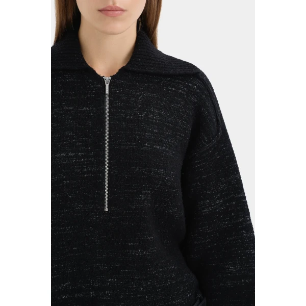 SIR the Label Fjord Sweater in Black | Sweaters | Luxury Shoes 