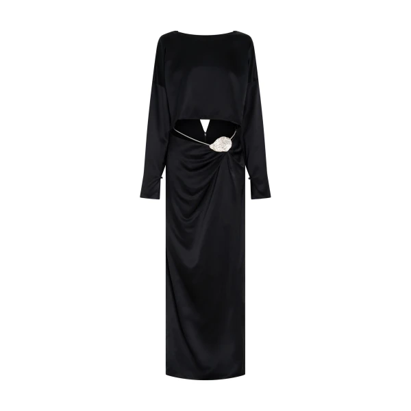 Flure Gown in Black