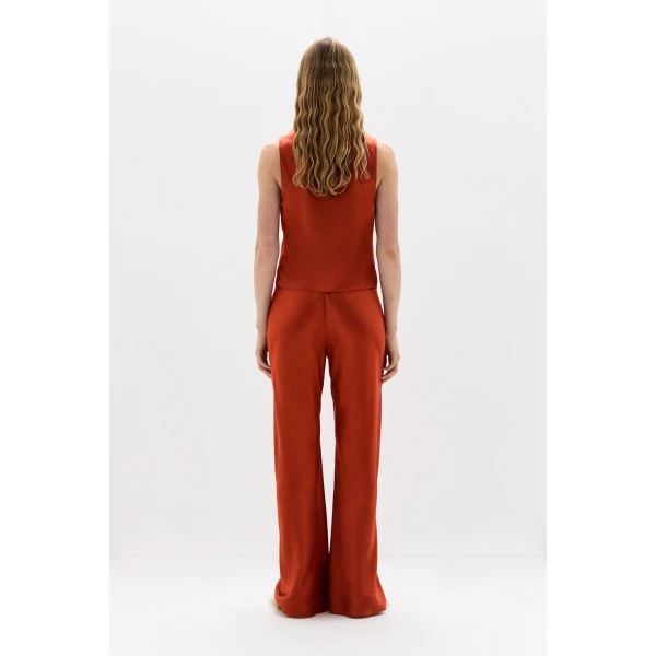 SIR the Label Gabriete Pant in Burnt Orange | Pants | Luxury Shoes 