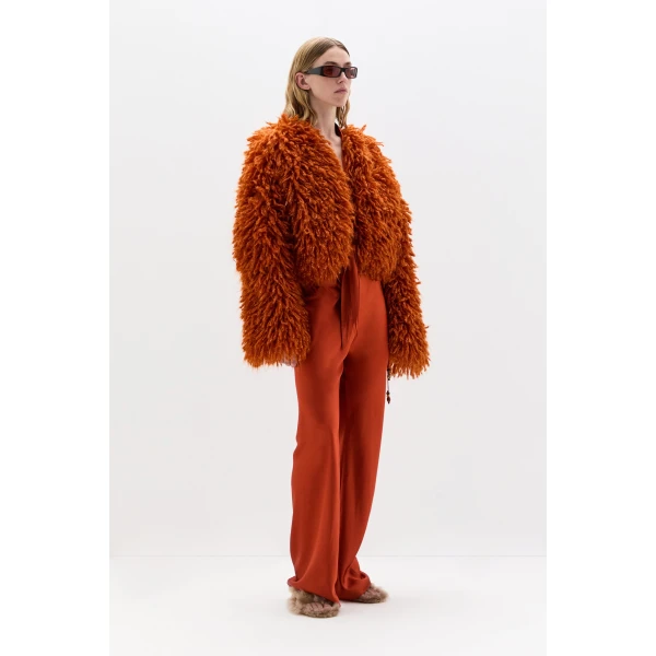 SIR the Label Gabriete Pant in Burnt Orange | Pants | Luxury Shoes 