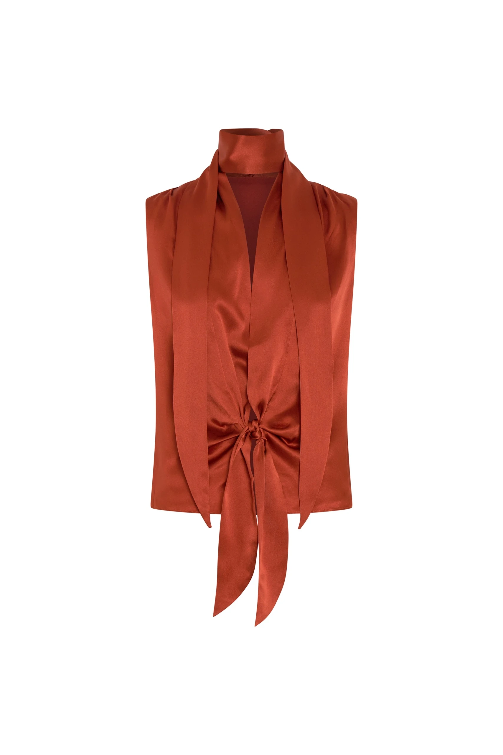 SIR the Label Gabriete Tie Top in Burnt Orange SIR the Label Gabriete Tie Top in Burnt Orange | Tops | Luxury Shoes