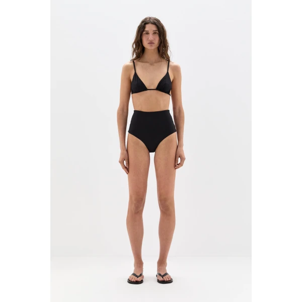 SIR the Label Hendry Classic High Brief in Black | Bikini | Luxury Shoes 