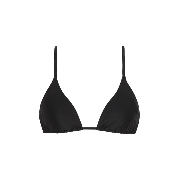 SIR the Label Hendry String Triangle Top in Black | Bikini | Luxury Shoes 