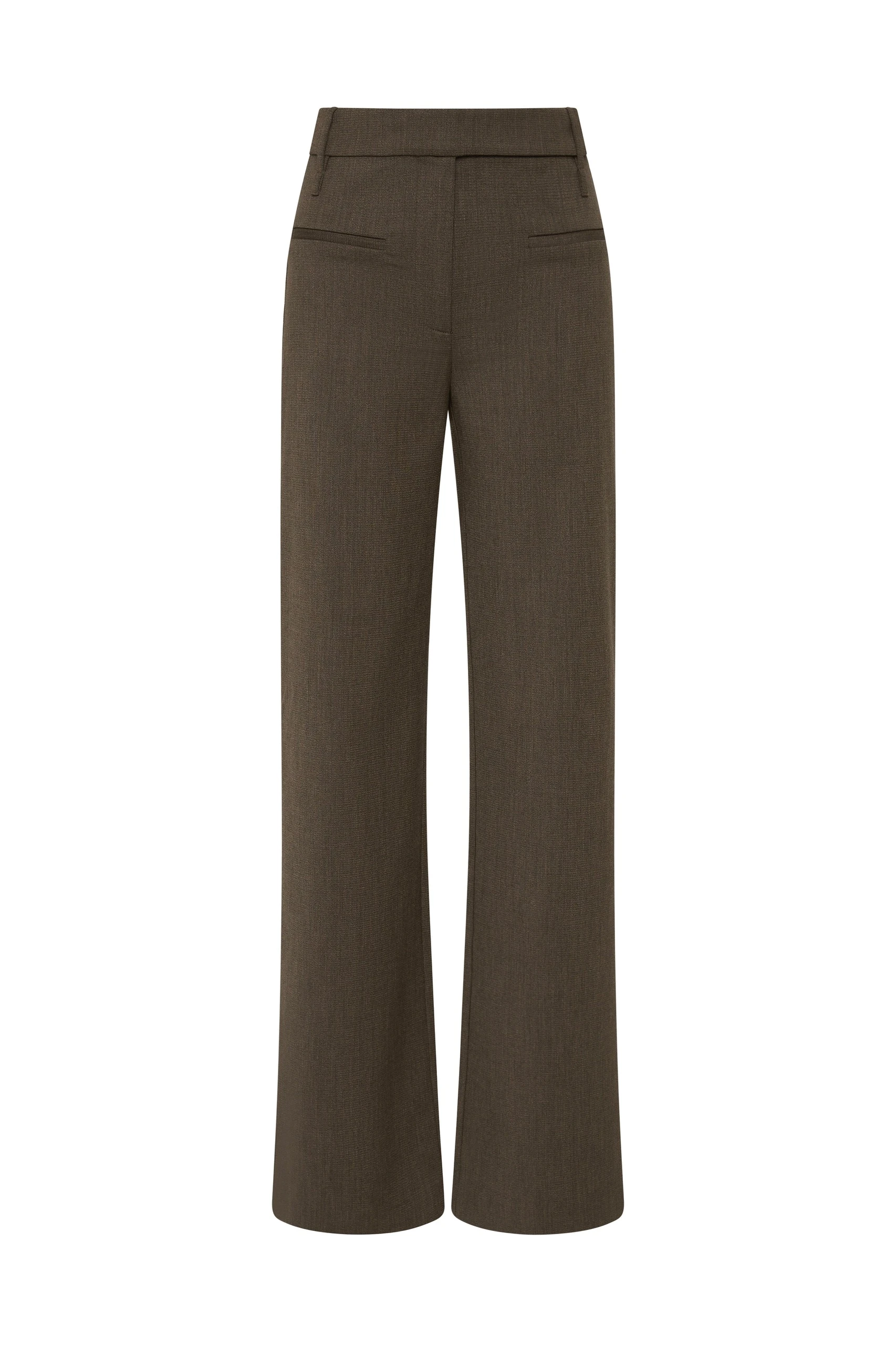 SIR the Label Henrik Straight Leg Trouser in Chocolate Marle SIR the Label Henrik Straight Leg Trouser in Chocolate Marle | Tailored pants | Luxury Shoes
