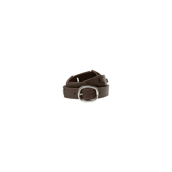 Isolde Link Belt in Chocolate