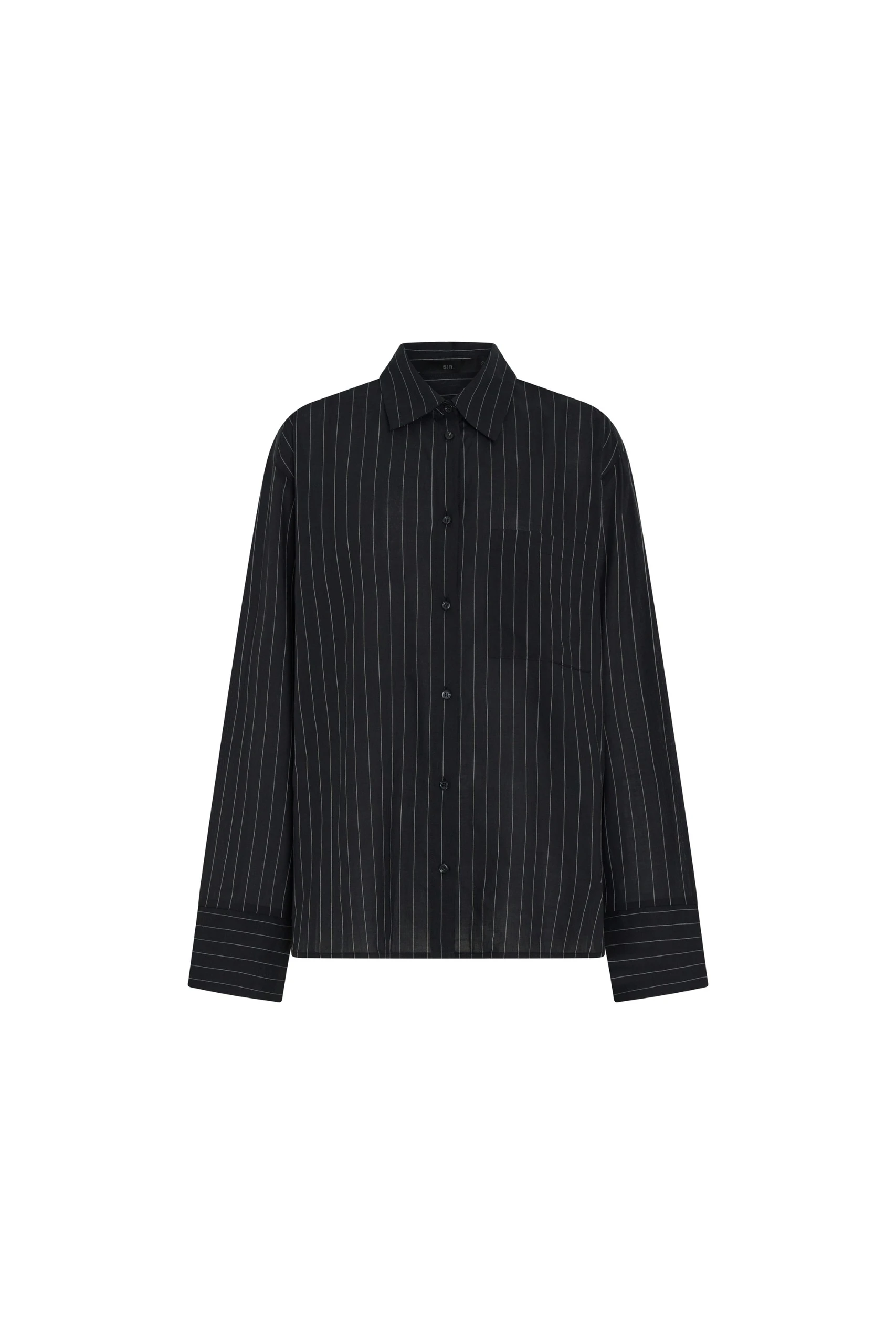 SIR the Label June Relaxed Shirt in Pinstripe SIR the Label June Relaxed Shirt in Pinstripe | Shirts | Luxury Shoes