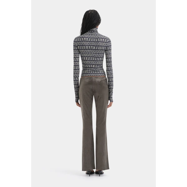 SIR the Label Kaja Pant in Smoke | Pants | Luxury Shoes 