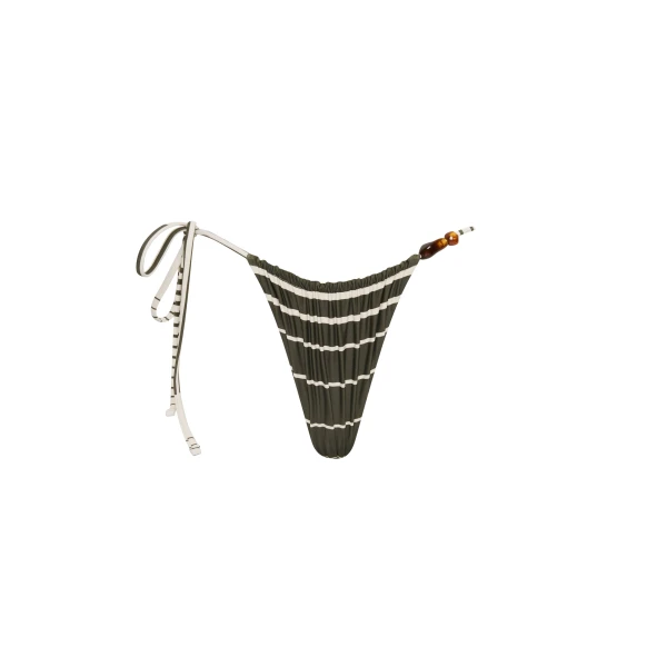 Leilana String Brief in Garden Stripe