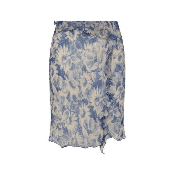 Lilia Ruffle Skirt in Daisy Meadow