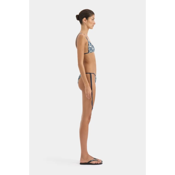 SIR the Label Lilia String Brief in Daisy Meadow | Bikini | Luxury Shoes 