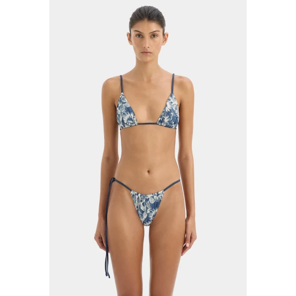 SIR the Label Lilia String Brief in Daisy Meadow | Bikini | Luxury Shoes 