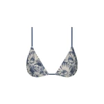 SIR the Label Lilia String Triangle Top in Daisy Meadow | Bikini | Luxury Shoes 