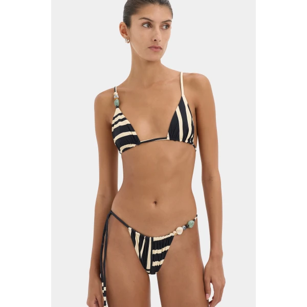 SIR the Label Linocut String Brief in Ligne | Bikini | Luxury Shoes 