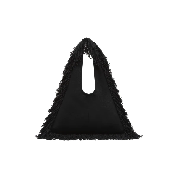 Lior Fringe Bag in Black