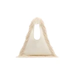 SIR the Label Lior Fringe Bag in Ivory | Shoulder & Crossbody Bags | Luxury Shoes 