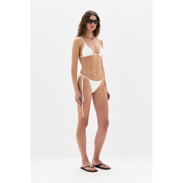 SIR the Label Louis String Brief in Ivory | Bikini | Luxury Shoes 