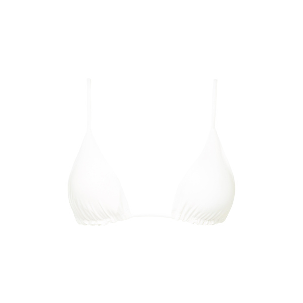 SIR the Label Louis String Triangle Top in Ivory | Bikini | Luxury Shoes 