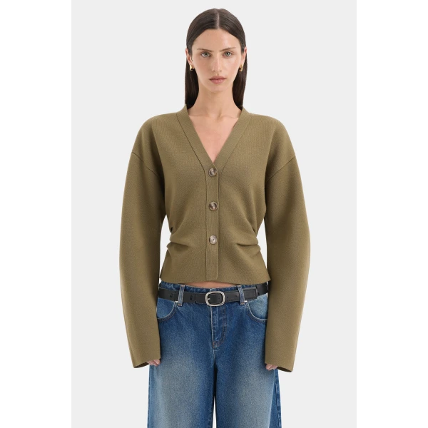 SIR the Label Lucia Straight Jean in Washed Indigo | Denim | Luxury Shoes 