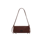 SIR the Label Macrame Bag in Bordeaux | Shoulder & Crossbody Bags | Luxury Shoes 