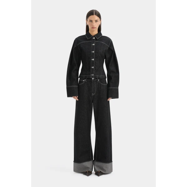 SIR the Label Malou Jacket in Dark Grey | Jackets | Luxury Shoes 
