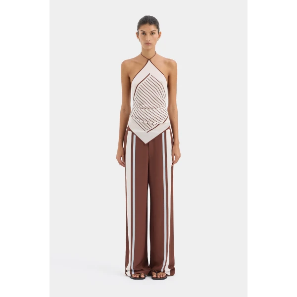 SIR the Label Marais Scarf in Metro | Sleeveless | Luxury Shoes 