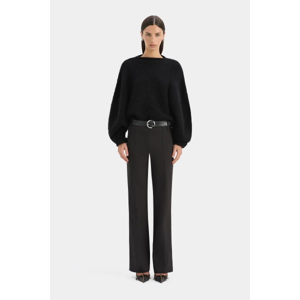 SIR the Label Marius Knit Sweater in Black | Sweaters | Luxury Shoes 